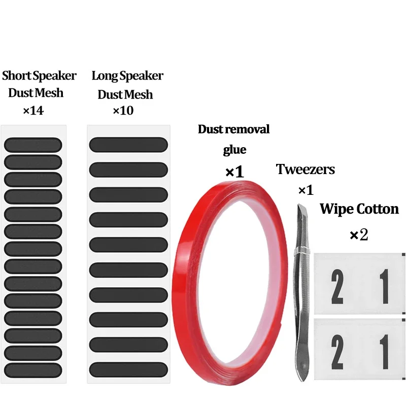 Universal Phone Speaker Dust Removal Glue Speaker Grid Cover Dust Net Sticker Cleaning Glue for iPhone 14 Xiaomi Cleaning Kit