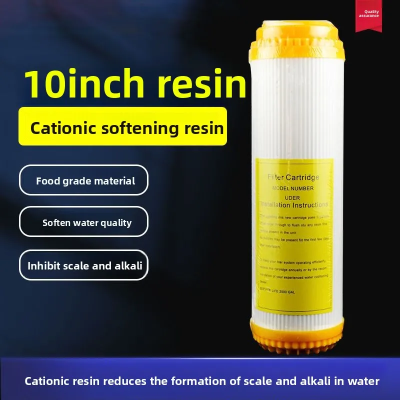 10 20 Inch Ion Exchange Resin Water Softener Filter Cartridge