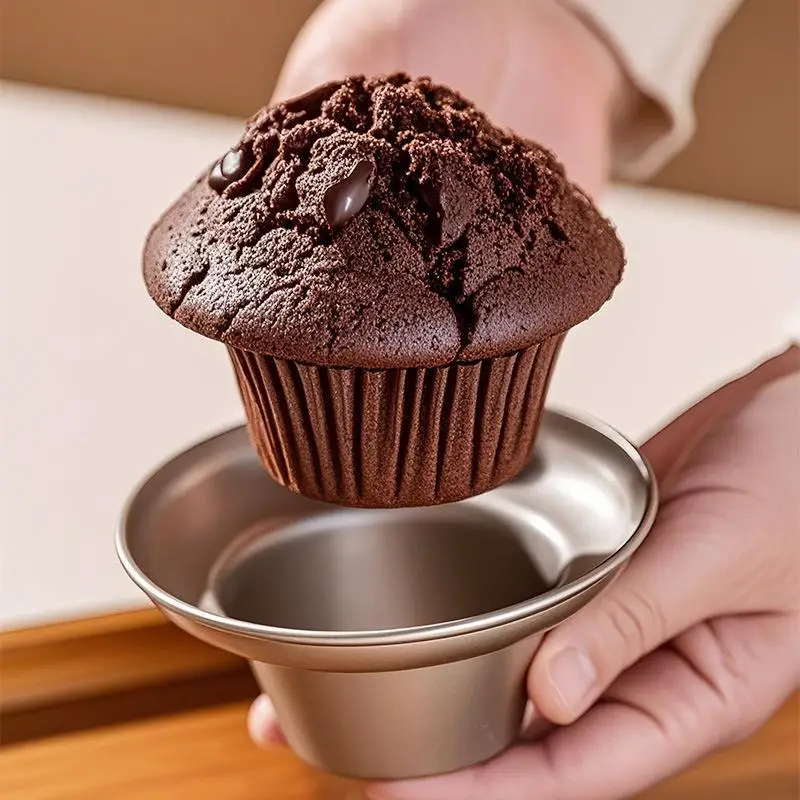 Non-Stick Mushroom-Shaped Muffin Pan High-Grade Carbon Steel Creates A High-Rise Shape Makes Sponge Cake Cupcakes