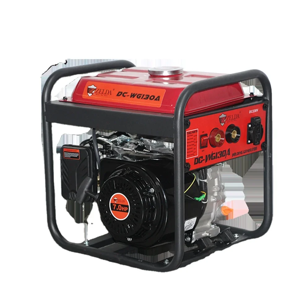 

Wholesale Air Cooled DC 220V 7HP 5L Portable Gasoline Welding Generators