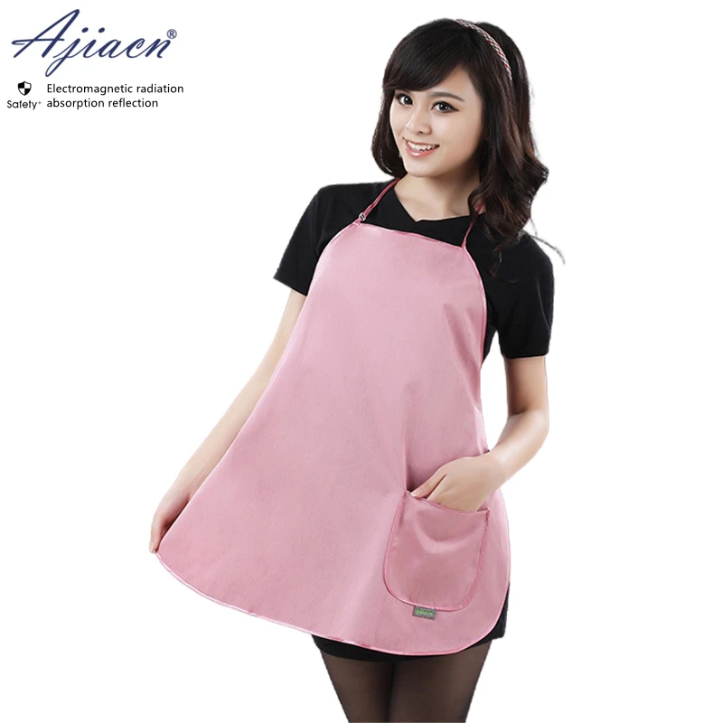 Recommend Electromagnetic radiation protective metal fiber fabric maternity apron Computer, mobile phone EMF shielding apron