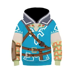 New Hot Games The Legend Of Zelda Series 3D Printed Children's Hoodies Boys Girls Sports Sweater Top Clothing