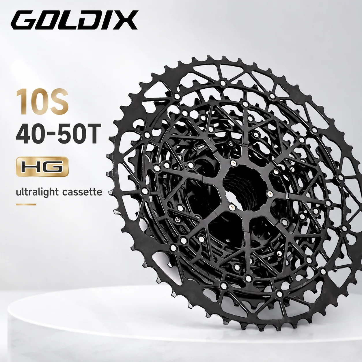 

GOLDIX 10-speed mtb cassette 11 40 42 46 48 50 For Shimano M4100 microshift 10 speed hollow Ultralight Mountain bike cassette