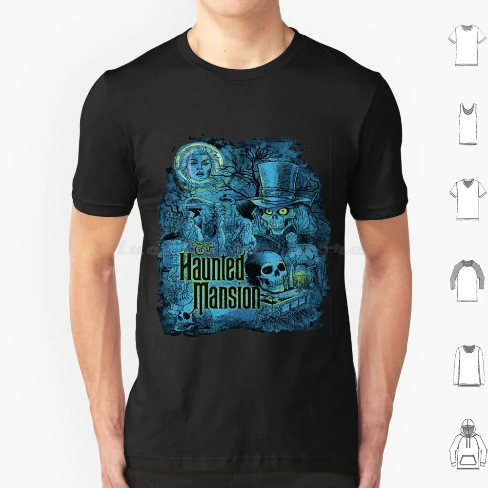 Haunted Mansion T-Shirtthe Haunted Mansion T Shirt 6Xl Cotton Cool Tee Haunted Mansion T Shirtthe Haunted Mansion