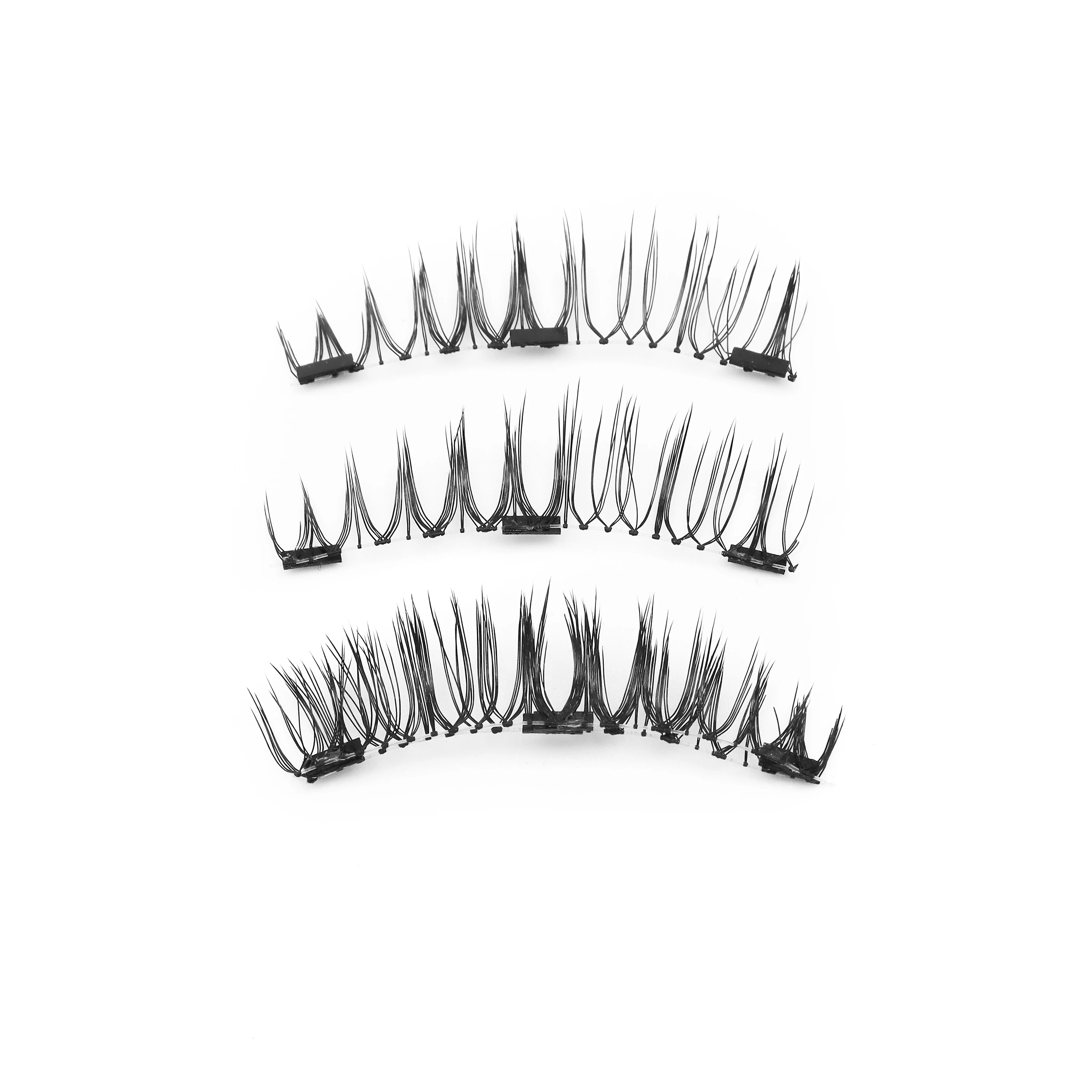 Künstliche Nerzwimpern 3D Magnetische Natürliche Falsche Wimpern Großhandels-Set Wiederverwendbare Magnetwimpern mit Pinzette – Detail 23