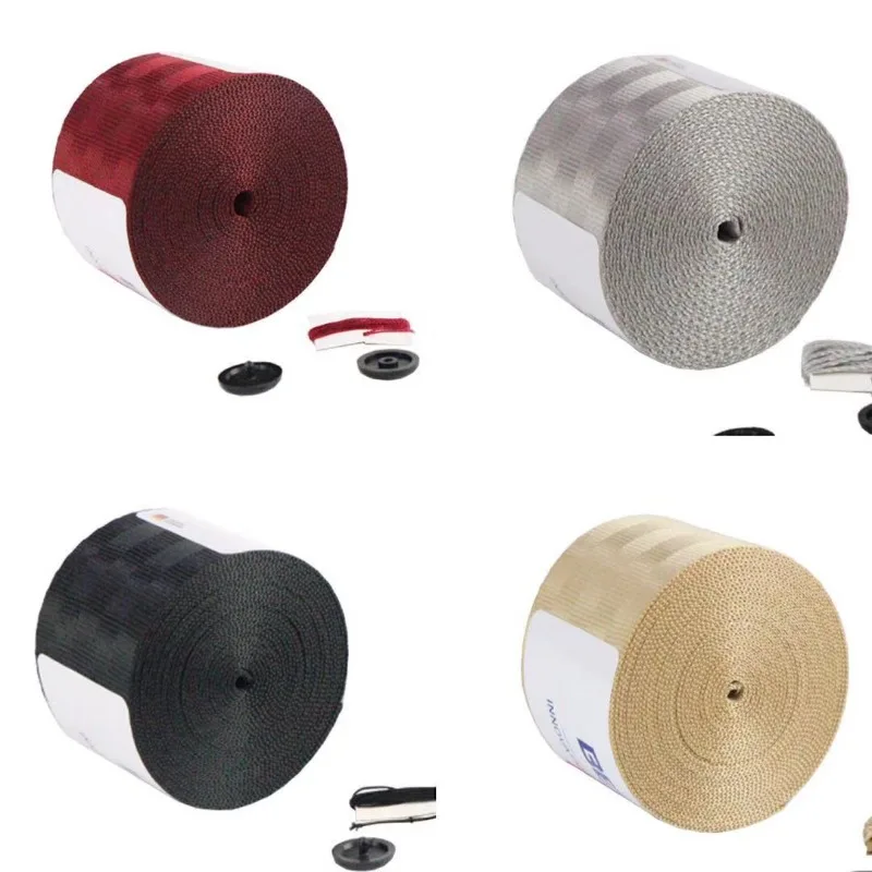 Cintura di sicurezza universale per modifica JDM Cintura di sicurezza colorata da corsa Parti di ricambio interne Cintura di sicurezza da 3,6 m