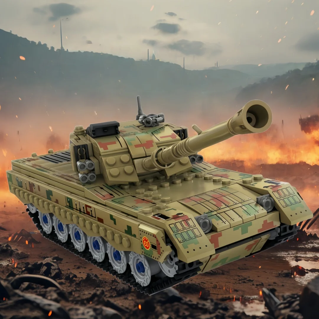 

Off-road Vehicle,Fighter Jets,Tank,Aircraft Carriers Building Block Toy-Boys Favorite Military Series,Easy Assembly,DIY Fun Gift