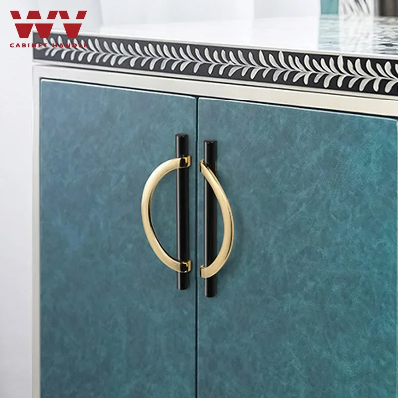 

YM Modern Kitchen Cabinet Storage Handles Closet dressers Handle Wardrobe Cupboard Cabinet Door Handles Drawer Pulls Furniture