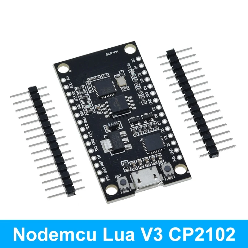 TZT โมดูลไร้สาย NodeMcu V3 CH340 อินเทอร์เน็ต Lua WIFI ของคณะกรรมการพัฒนาสิ่งต่าง ๆ ESP8266 พร้อมเสาอากาศ Pcb และพอร์ต USB