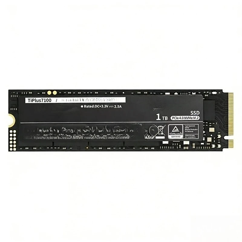Tiplus7100 1TB NVMe PCIe M.2 2280 Internal SSD, Solid State Drive with SATA Expansion Port for Desktop PC