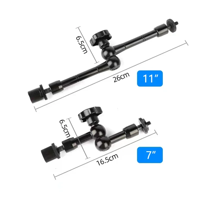 

Magic Arm Phone Holder, Desktop Smartphone Mount with Clamp for iPhone, Xiaomi Mirror phone holder Car phone holder Magnet Hoco