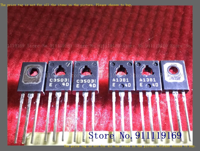 2szt/lot= para 2SA1381 2SC3503 A1381 C3503