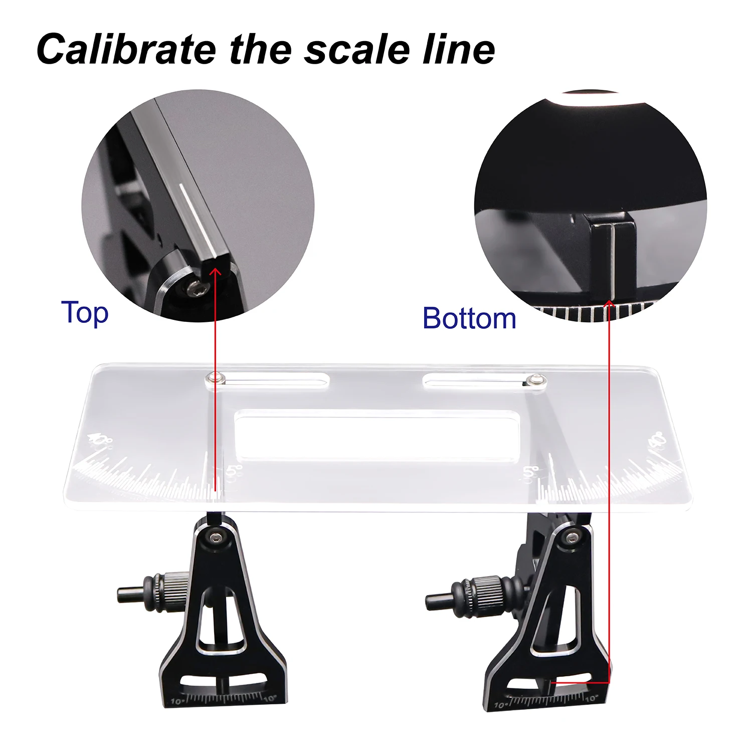 On Road Aluminum Chassis Setup System Tool Set for 1/24 LOSI Micro-B HPI 1/28 Micro-T Wltoys 244016 RC On-Road Drift Racing Car