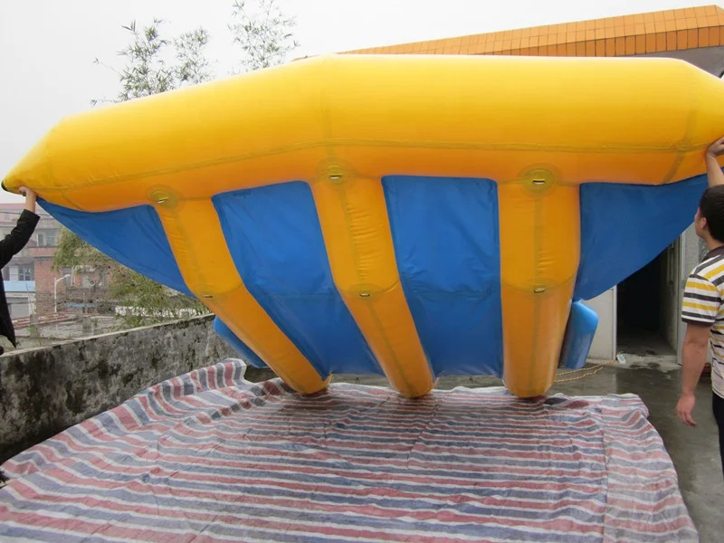 قارب صيد الذبابة القابل للنفخ بـ 0.9 مم من مادة PVC بأفضل جودة #3