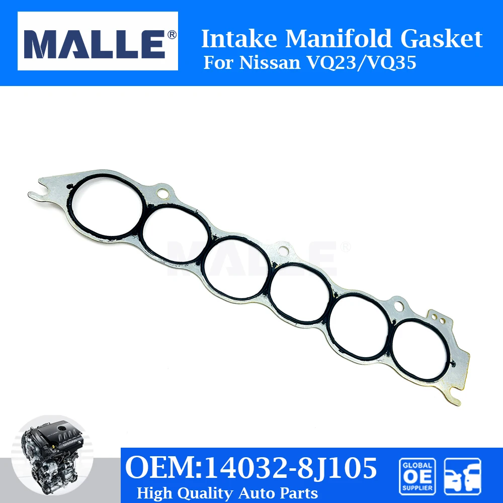 

Engine Rear Intake Manifold Gasket Set For Nissan VQ23 VQ35 Teana Altima 2.3 Auto Car Accessories 14032-8J105 Backseat Gasket