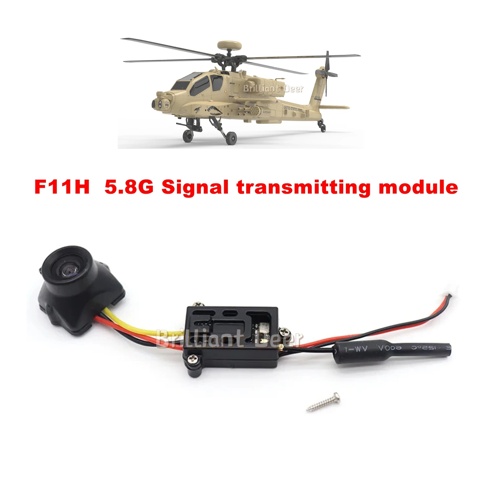 

YuXiang F11H GPS Apache Helicopter Accessory Camera