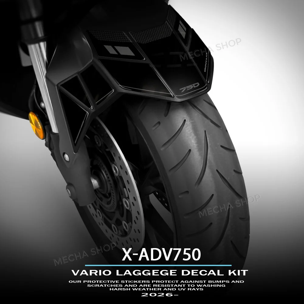 

3D Resin Sticker Protection Kit Motorcycle Accessories Fender Stickers For X-ADV 750 2025 XADV750 2026