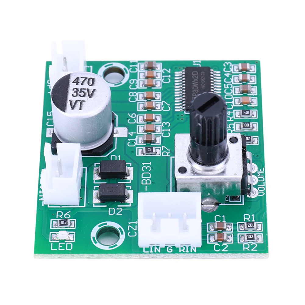 60W Hochleistungs-Monoverstärker-Audio karte DC 12V 24V HiFi-Digital-Mini-Leistungs verstärker modul Leistungs verstärker platine Smart Home