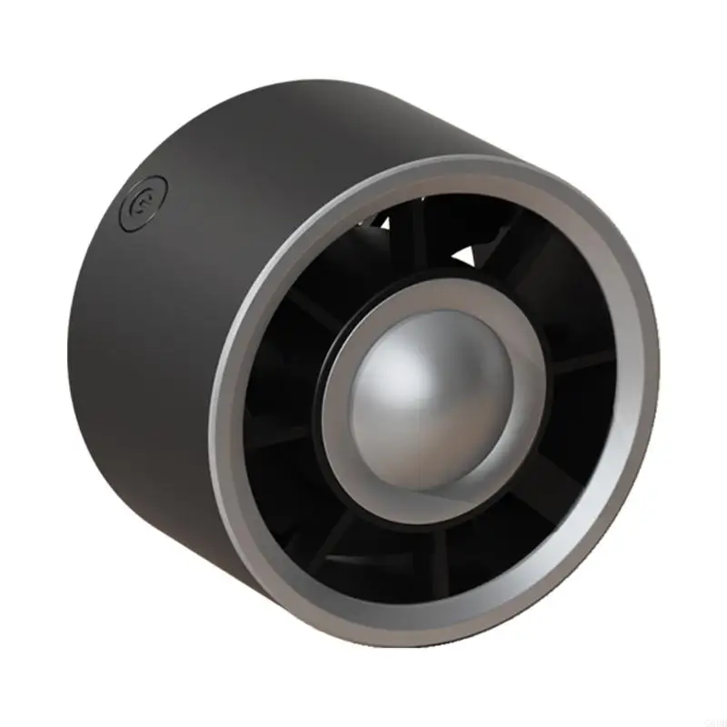 G6DD Fleksibilitas USB Car Venth Fan Fan Fan Fan dengan Kontrol 3speed dan LED Night Light Untuk Pendinginan Truk Kipas