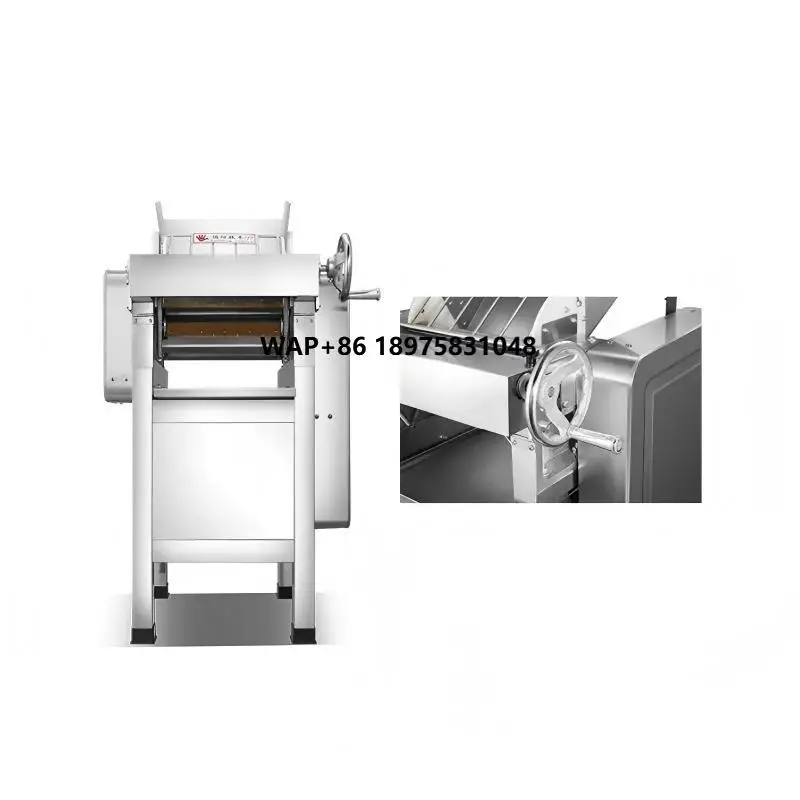 

1500W Commercial Dough Rolling Machine with Stainless Steel Bowl, Vertical Type, Suitable for Dumplings, Wonton Crusts, Baking