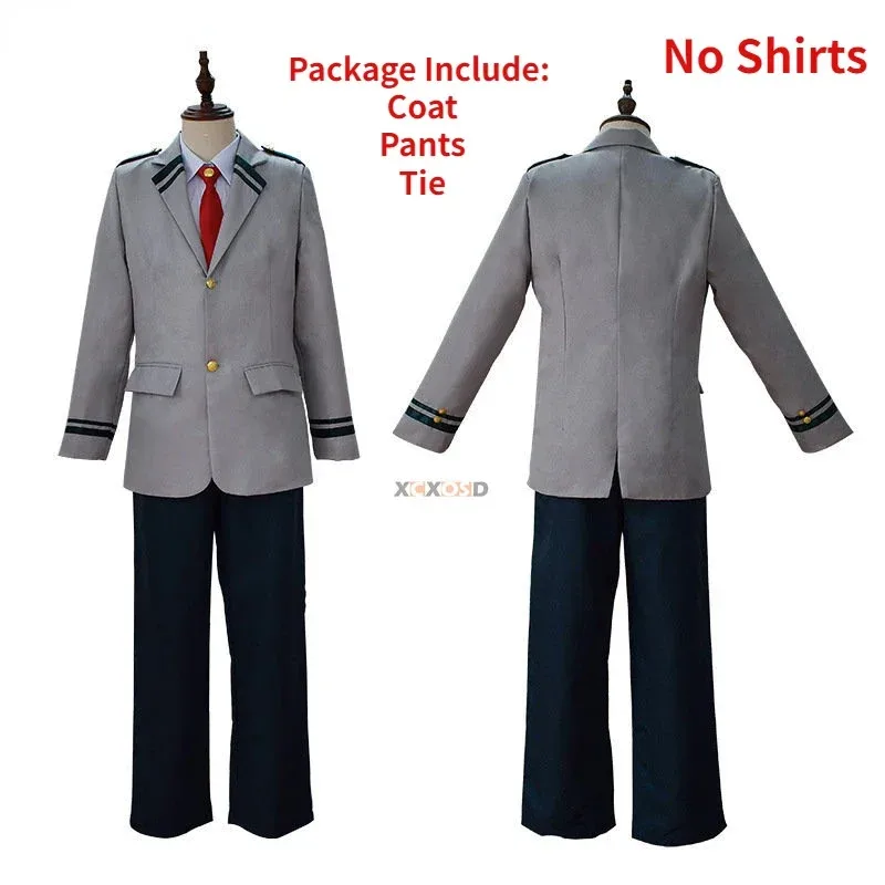 Anime My Hero School Uniform Cosplay Costumes Midoriya Izuku Bakugou Katsuki Gray OCHACO URARAKA Roleplay