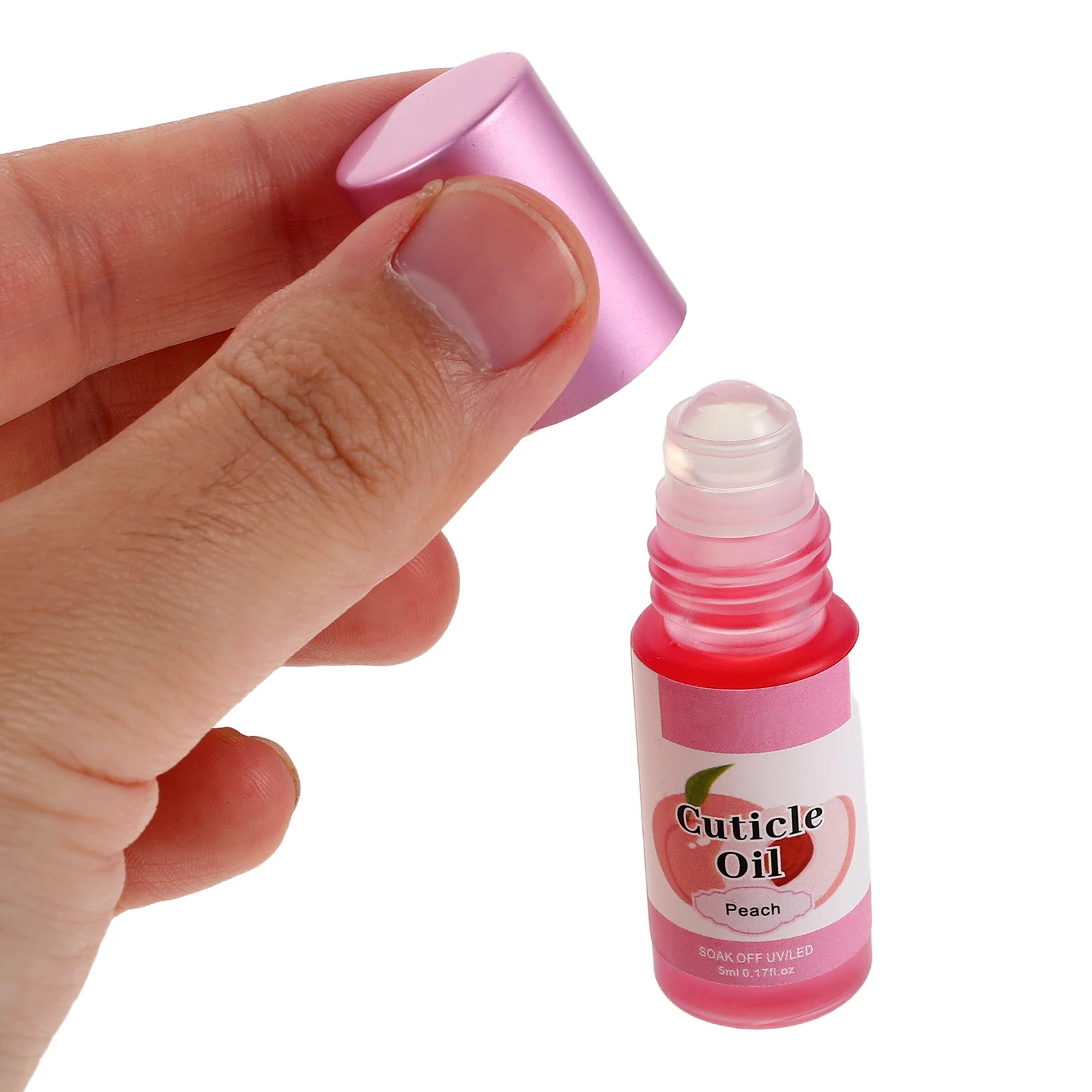 

6pcs Cuticle Oil Roller Nourishing Nail Care Oil For Dry Cracked Cuticles Moisturizing Fast Absorption Strengthening Repair