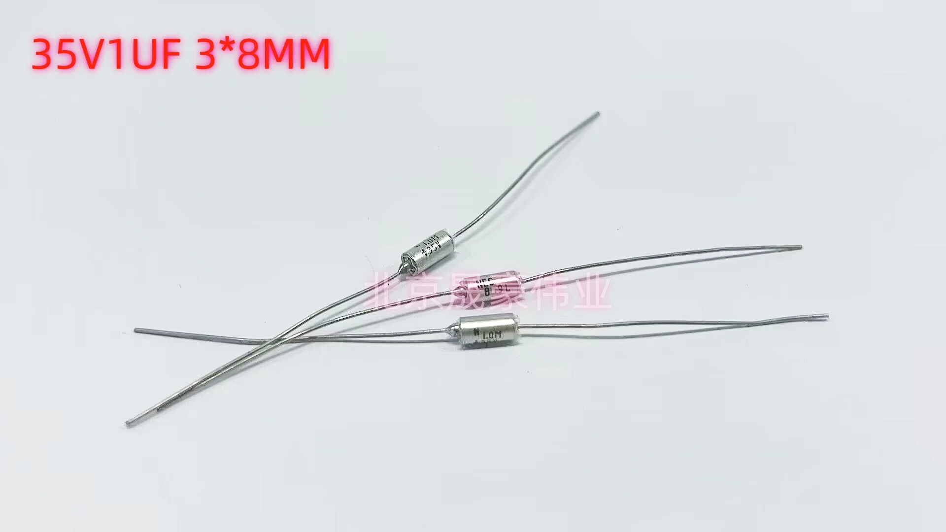 2pcs Original  silver shell tantalum capacitor T110 35V1UF 150D 35V105K horizontal biliary machine