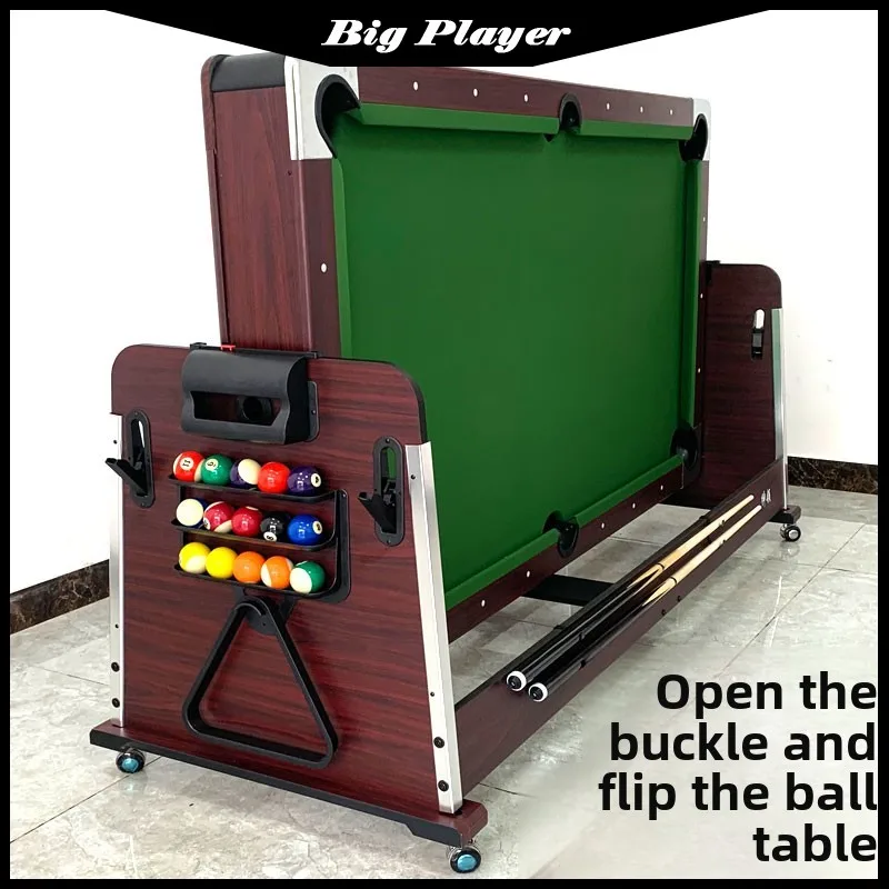 Home Multi Game American Pool With Ping Pong Function