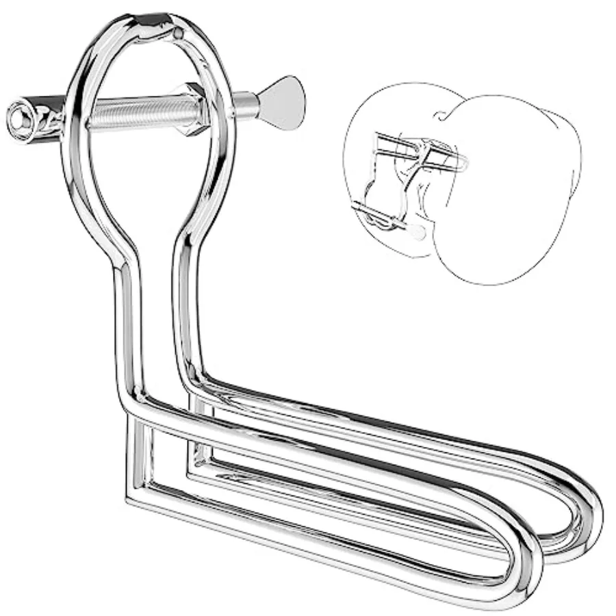 Adjustable Butt Plug - Analexpander Anal Expander - Personal Wand Massager - Stainless Steel Material Plugs - BDSM SM Adult Sex