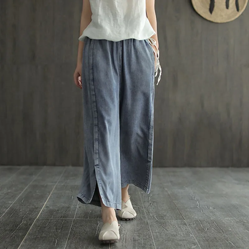 

Свободная талия, прямые повседневные брюки, женские тонкие висячие джинсы с девятью точками, женские джинсы небольшого размера с высокой талией...