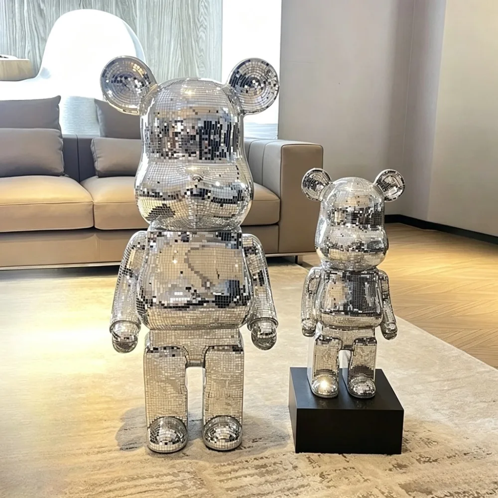 Violent Bear Standing Decoration - Big Piggy Bank for High-End Living Room, Sofa Side Decorative Item, Home Furnishing Ornament