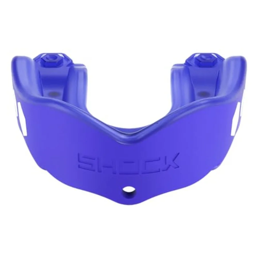 

Shock Doctor Mouth Guard Sports Hockey Lacrosse Baseball Wrestling Moutguard Gel Max Heavy Duty Protection and Custom Fit Footb