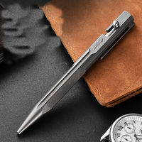 Titanium Alloy Business Pen Office Signature Bolt Writing Pocket Gel G2 Pen