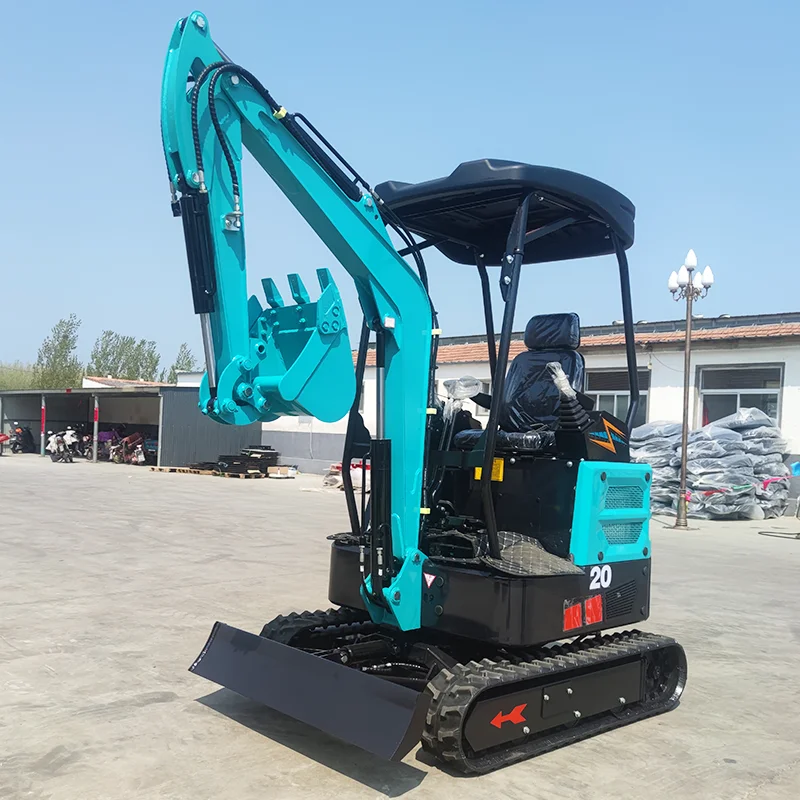 منتج مخصص للحفارة الزاحفة الصغيرة لتسوية التخزين والحفر وتحسين الأرض في الأراضي الزراعية #2