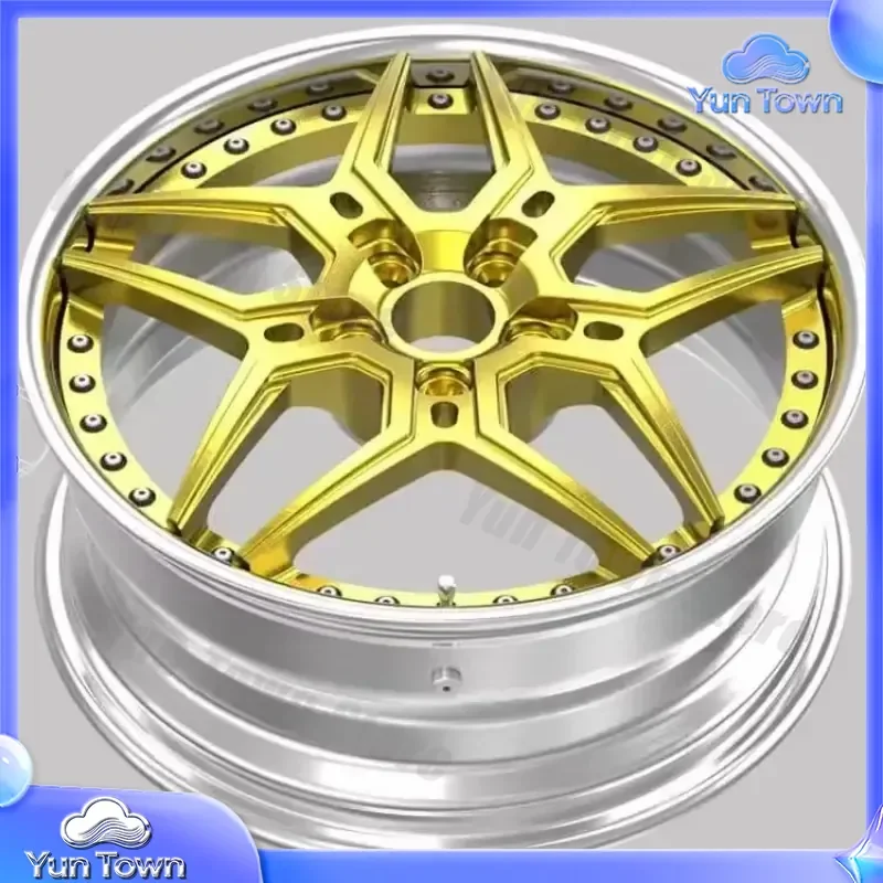 Custom Forged Alloy Wheels for Cars 16-24 Inch One Piece Two Piece Deep Dish Wheel Rims Custom Fitment Aftermarket