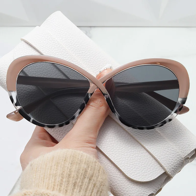 

grunge y2k Women's Cat Eye Sunglasses. Luxury & Stylish Glasses, Summer Travel Sunglasses Trendy & Retro Personality Sunglasses