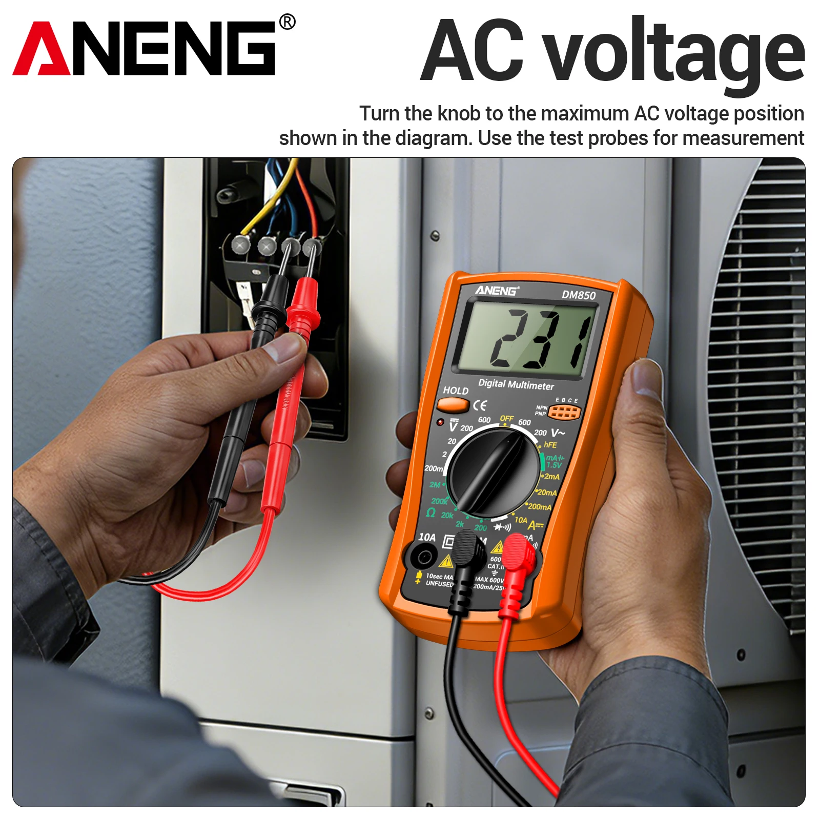 ANENG DM850 Digitalmultimeter – Multimeter Digital Bewertung und Preis
