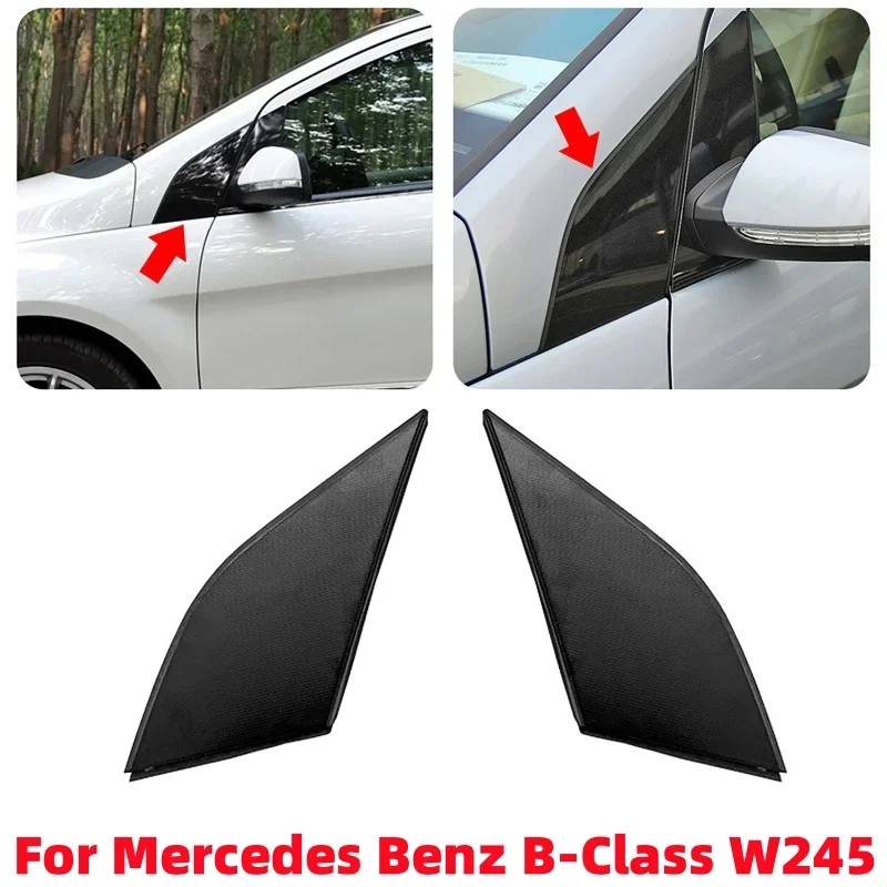 Car Window Side Decorative Panel Rea Rview Mirror Side Triangle Plate for Mercedes Benz B-Class W245