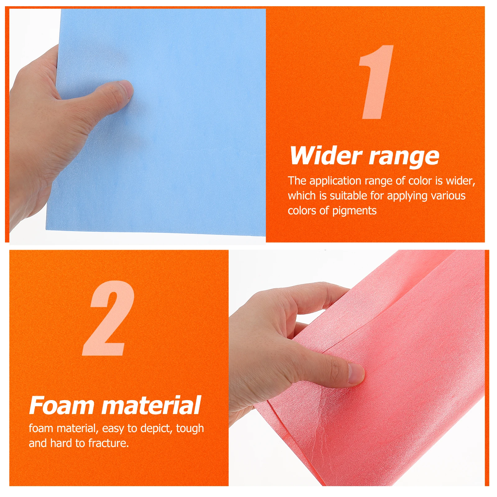 

40 Sheets Printmaking Painting Board Graffiti Drawing Boards Diy Art Supplies Foam Painting Pads Doodle Writing Boards