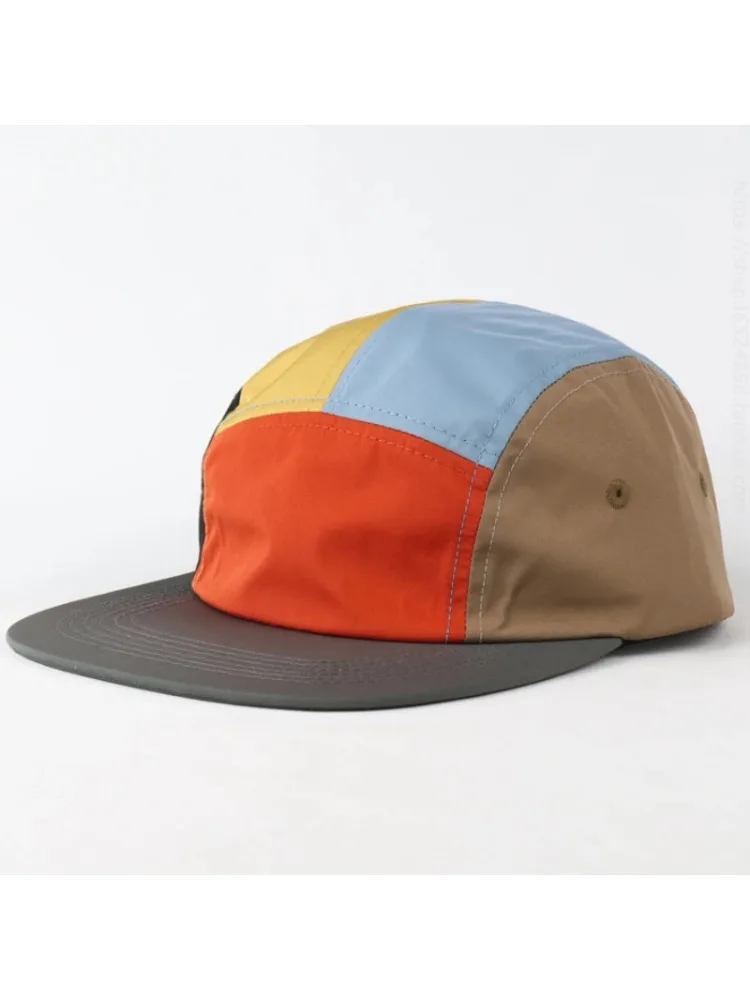 Casquettes de Baseball japonaises à 5 panneaux, blocage de couleur, chapeau à bord court à séchage rapide, unisexe, protection solaire d'été en plein air, casquette polyvalente à rabat
