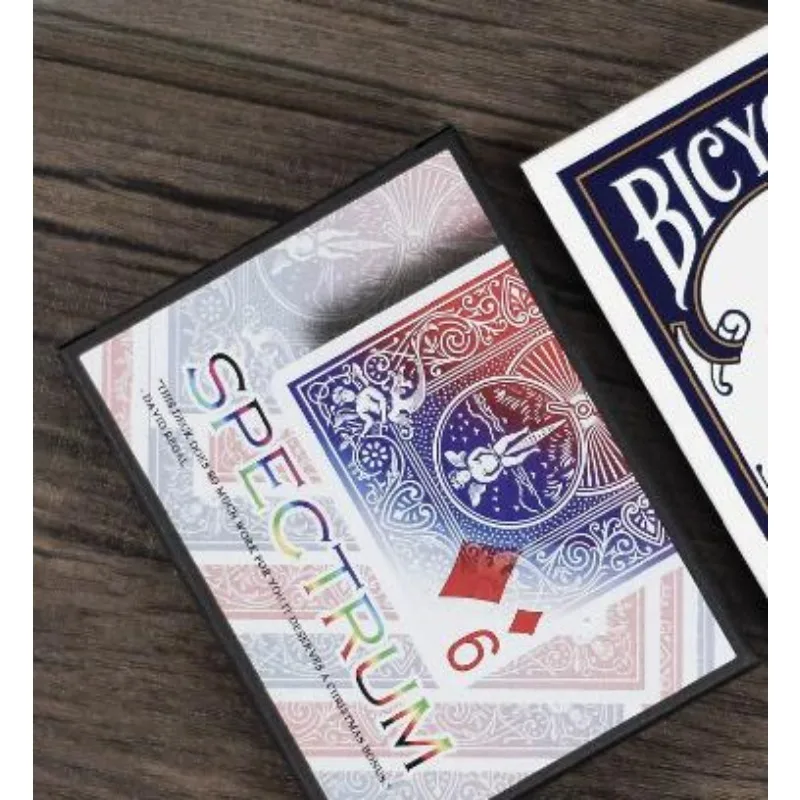 Spectrum door R.Paul Wilson Kaart Goocheltruc Close-up Magisch Dek Kleurverandering Goochelaars Prop Accessoire Illusie Gimmick Tutorial