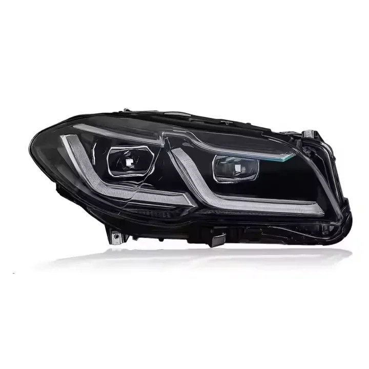 High Quality Car Accessories for B-W 5 Series F10 Headlight 520i 525i 528i M5 Headlight New Update Daytime Laser Front Light