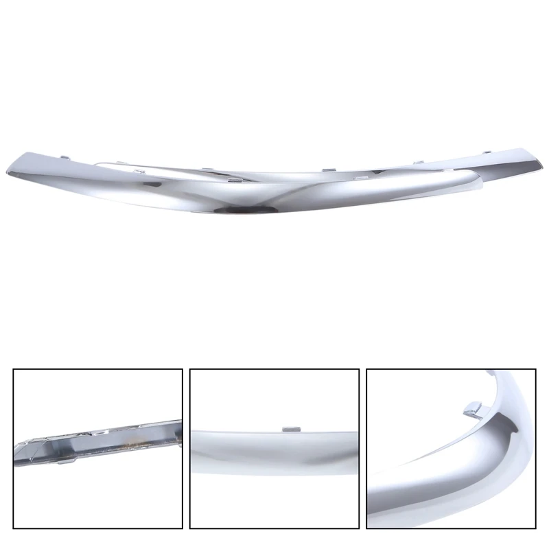 For Citroen Xsara Picasso Front Bumper Bright Strip Front Bumper Decorative Strip Front Bumper Curved Strip 9650485877 Parts