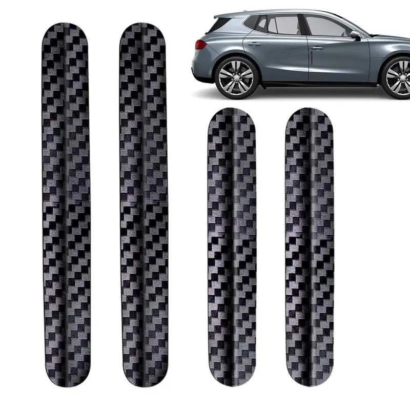 3D Auto Door Edge Protection Car Side Door Guards Decoration Bumper Guards Handle Cover Automobiles Exterior Accessories