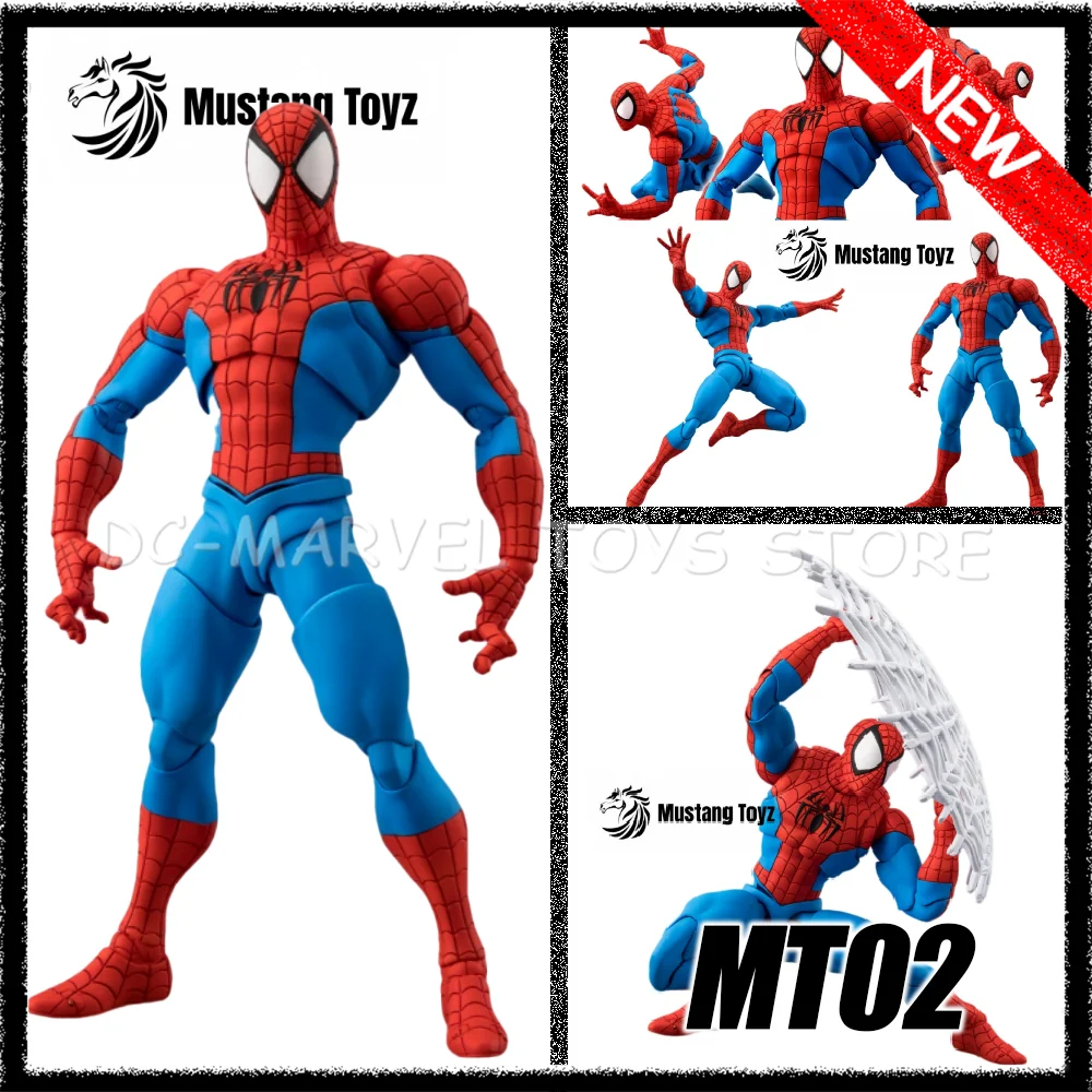 

Новые коллекционные фигурки Spider-Man от Mustang Toyz MT02, аниме-фигурки, игрушки