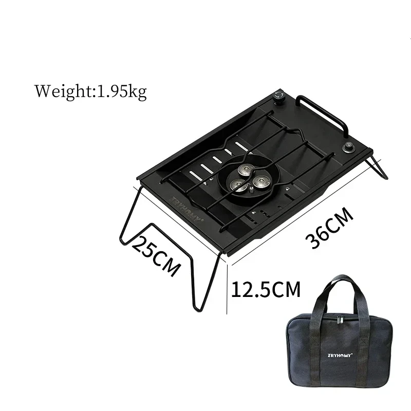 black-gas stove
