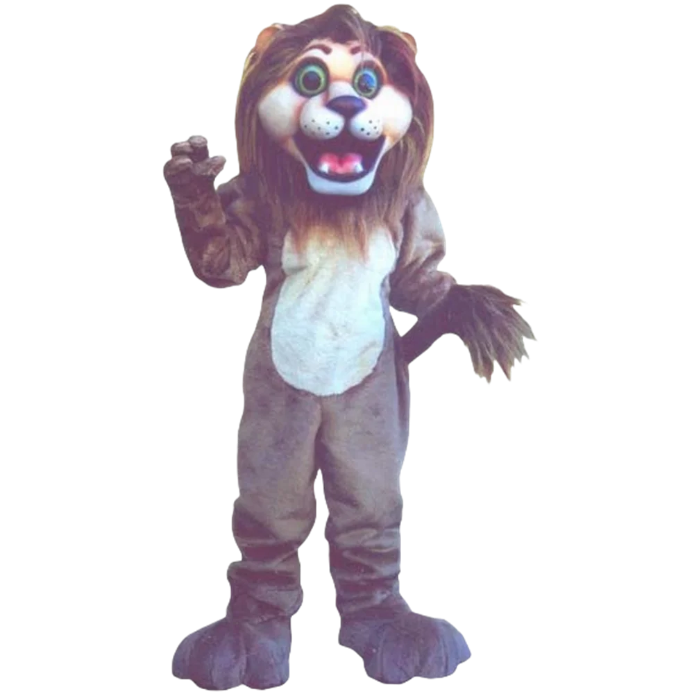 Costume della mascotte Andy Lion fatto a mano su misura per adulti, personaggio dei cartoni animati, tema animale, festa di carnevale, Cosply SW1014
