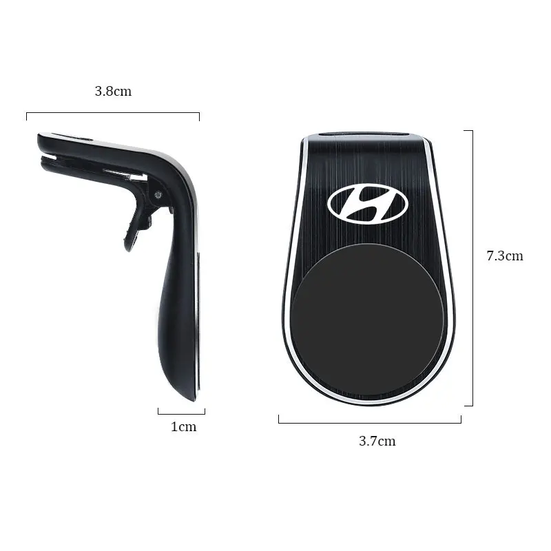 Magnetic Car Phone Holder Air Vent Magnet Holder Car Accessories For Hyundai Tucson 2016 Sonata IONIQ5 I30 Creta I35 I40 I20 I10