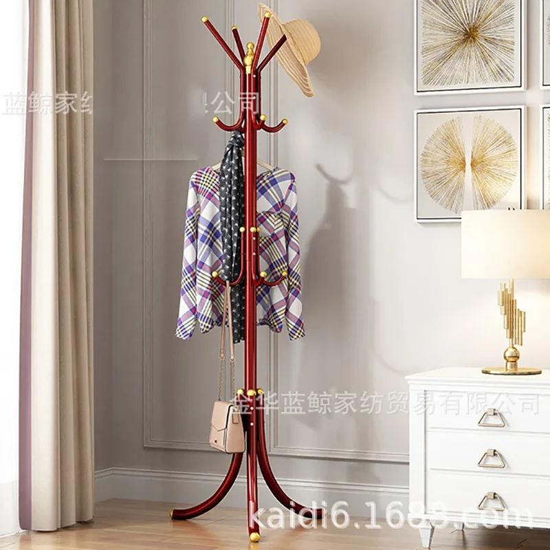 Hotel Hanging Clothes Coat Racks Holder Single Pole Luxury Clothing Rack Minimalist Premium Perchero Pared Room Decorations