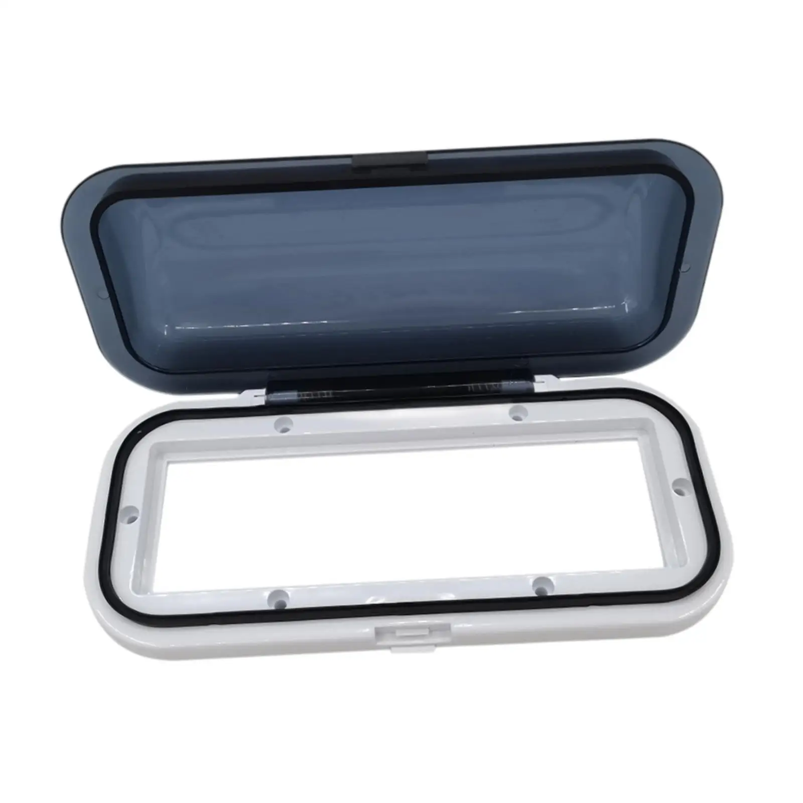 Water Resistant Marine Stereo Cover Universal Accessory Lightweight Easily Install Spare Parts Flip up Door 23x10cm Protector